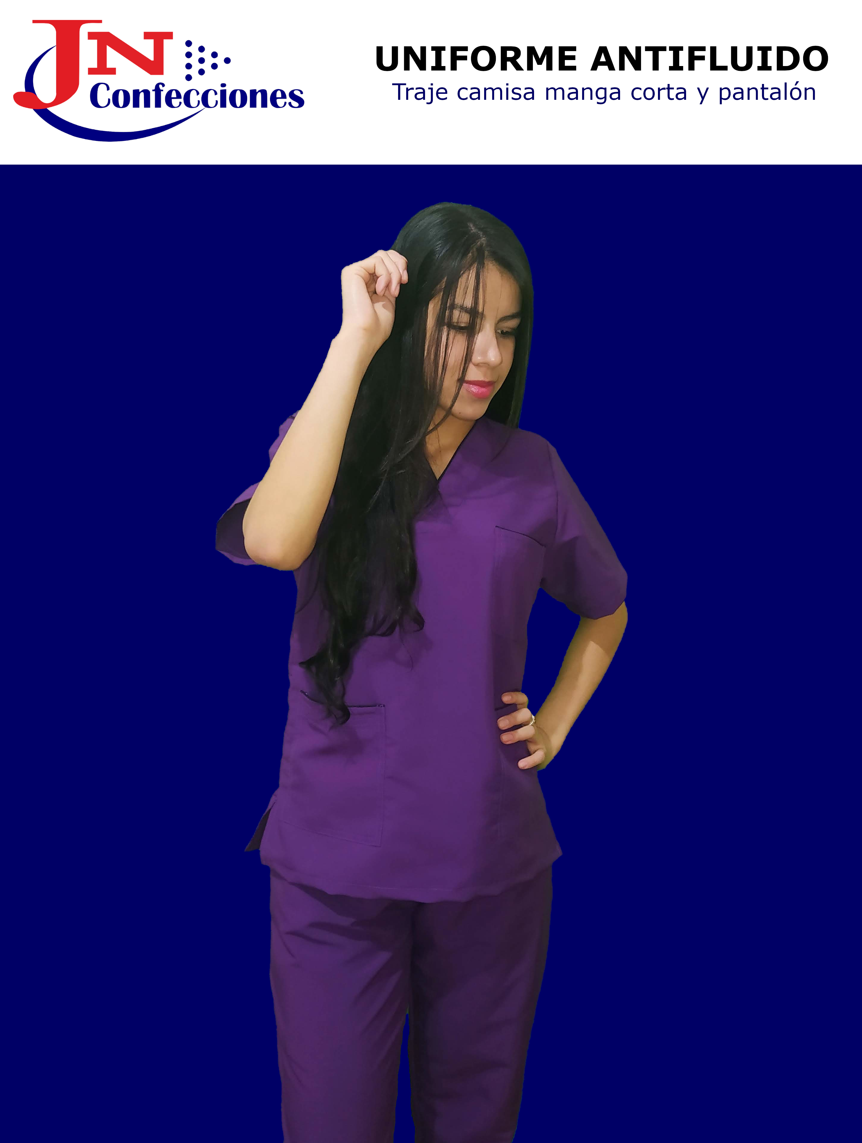 Pijama médica antifluido para clínicas y profesionales de la salud en Medellín
